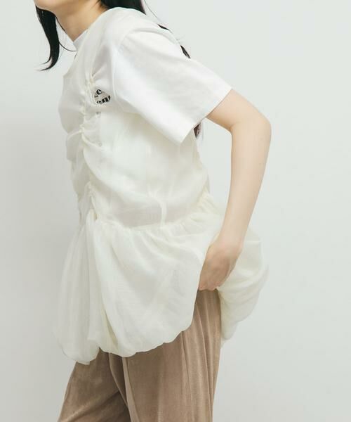 KBF / ケービーエフ チュニック | ドロストバルーンスリーブレストップス | 詳細3