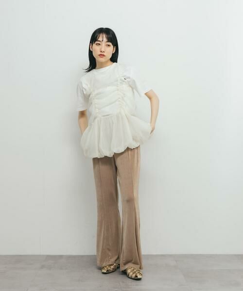 KBF / ケービーエフ チュニック | ドロストバルーンスリーブレストップス | 詳細6