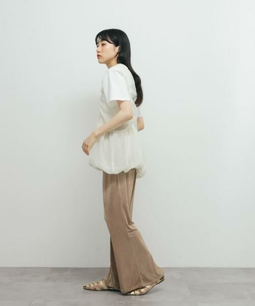 KBF / ケービーエフ チュニック | ドロストバルーンスリーブレストップス | 詳細7