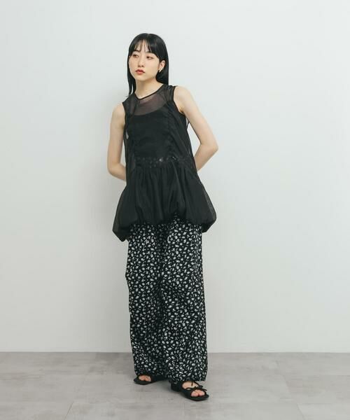 KBF / ケービーエフ チュニック | ドロストバルーンスリーブレストップス | 詳細18