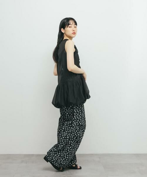 KBF / ケービーエフ チュニック | ドロストバルーンスリーブレストップス | 詳細19