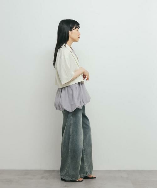 KBF / ケービーエフ チュニック | ドロストバルーンスリーブレストップス | 詳細29