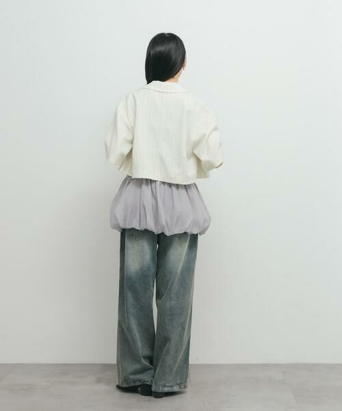 KBF / ケービーエフ チュニック | ドロストバルーンスリーブレストップス | 詳細30