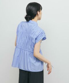 KBF / ケービーエフ シャツ・ブラウス | スリーブレスシャーリングブラウス