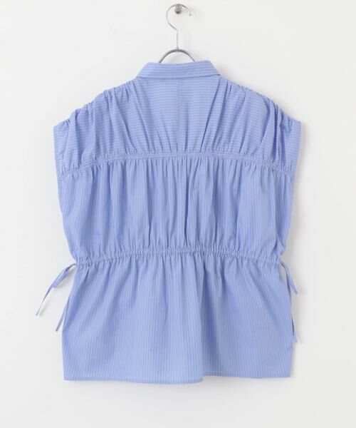 KBF / ケービーエフ シャツ・ブラウス | スリーブレスシャーリングブラウス | 詳細10