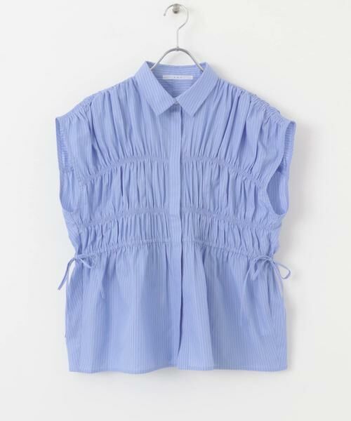 KBF / ケービーエフ シャツ・ブラウス | スリーブレスシャーリングブラウス | 詳細7
