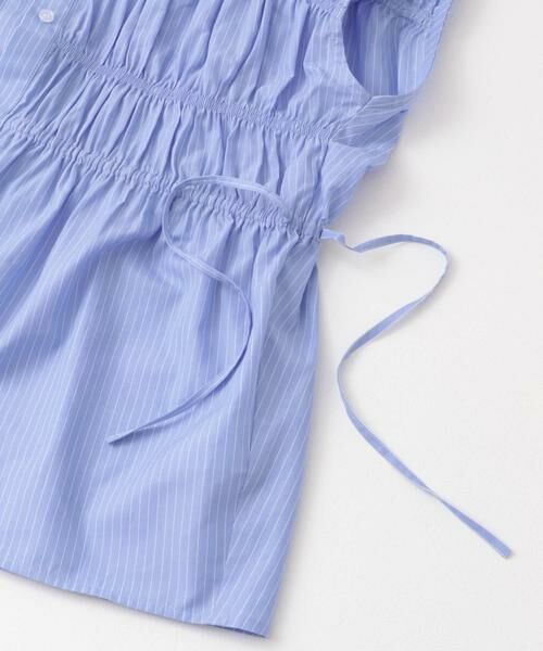 KBF / ケービーエフ シャツ・ブラウス | スリーブレスシャーリングブラウス | 詳細9