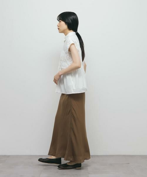 KBF / ケービーエフ シャツ・ブラウス | スリーブレスシャーリングブラウス | 詳細18