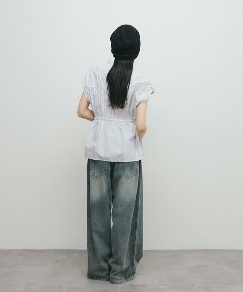 KBF / ケービーエフ シャツ・ブラウス | スリーブレスシャーリングブラウス | 詳細27