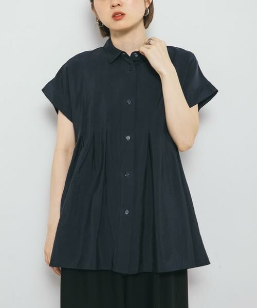 KBF / ケービーエフ シャツ・ブラウス | スリーブレスタックフレアブラウス | 詳細2