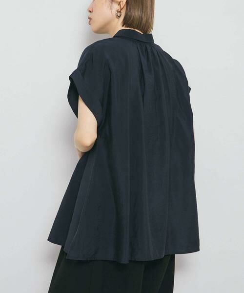 KBF / ケービーエフ シャツ・ブラウス | スリーブレスタックフレアブラウス | 詳細3