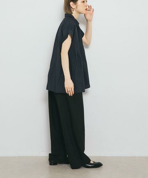 KBF / ケービーエフ シャツ・ブラウス | スリーブレスタックフレアブラウス | 詳細5