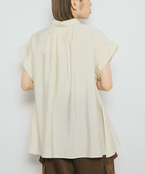 KBF / ケービーエフ シャツ・ブラウス | スリーブレスタックフレアブラウス | 詳細22