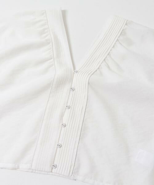 KBF / ケービーエフ シャツ・ブラウス | ピンタックギャザーブラウス | 詳細8