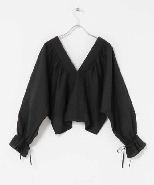 KBF / ケービーエフ シャツ・ブラウス | ピンタックギャザーブラウス | 詳細19