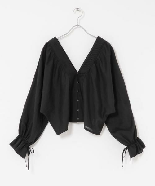 KBF / ケービーエフ シャツ・ブラウス | ピンタックギャザーブラウス | 詳細16