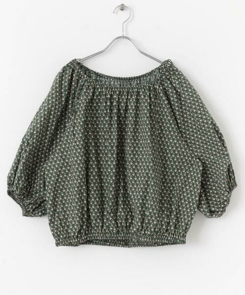 KBF / ケービーエフ シャツ・ブラウス | 2WAYフラワープリントブラウス | 詳細14