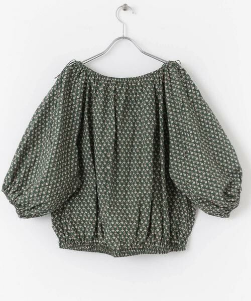 KBF / ケービーエフ シャツ・ブラウス | 2WAYフラワープリントブラウス | 詳細17