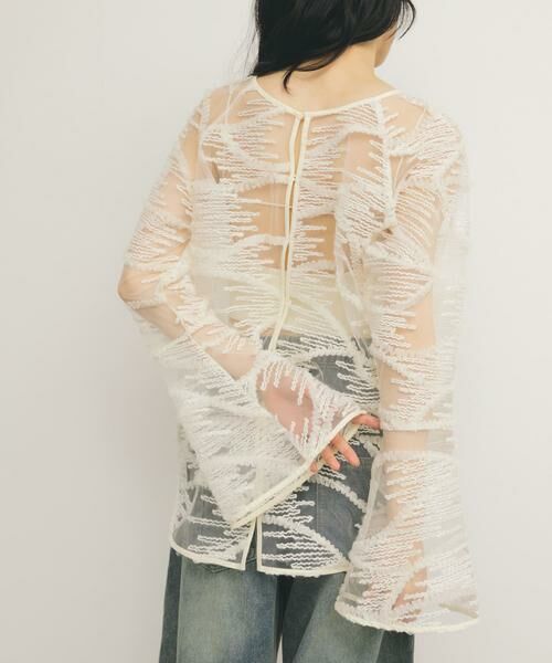 KBF / ケービーエフ シャツ・ブラウス | バテンレースブラウス | 詳細6