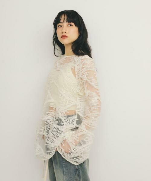 KBF / ケービーエフ シャツ・ブラウス | バテンレースブラウス | 詳細8