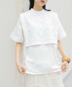 KBF / ケービーエフ シャツ・ブラウス | パイピングレイヤードシャツ