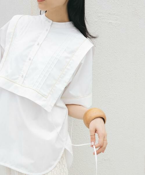 KBF / ケービーエフ シャツ・ブラウス | パイピングレイヤードシャツ | 詳細2