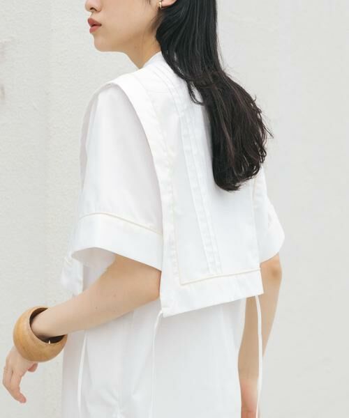 KBF / ケービーエフ シャツ・ブラウス | パイピングレイヤードシャツ | 詳細3