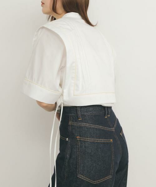 KBF / ケービーエフ シャツ・ブラウス | パイピングレイヤードシャツ | 詳細8