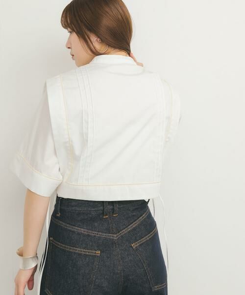 KBF / ケービーエフ シャツ・ブラウス | パイピングレイヤードシャツ | 詳細9