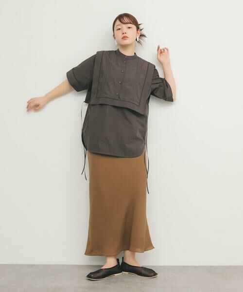 KBF / ケービーエフ シャツ・ブラウス | パイピングレイヤードシャツ | 詳細27