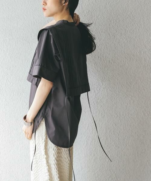 KBF / ケービーエフ シャツ・ブラウス | パイピングレイヤードシャツ | 詳細18