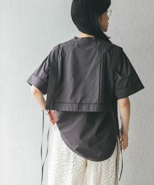 KBF / ケービーエフ シャツ・ブラウス | パイピングレイヤードシャツ | 詳細19