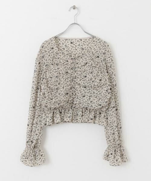 KBF / ケービーエフ シャツ・ブラウス | フラワープリントビスチェブラウス | 詳細11