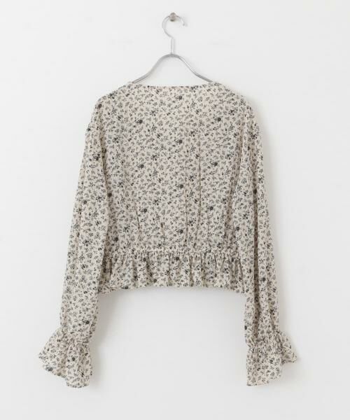 KBF / ケービーエフ シャツ・ブラウス | フラワープリントビスチェブラウス | 詳細14