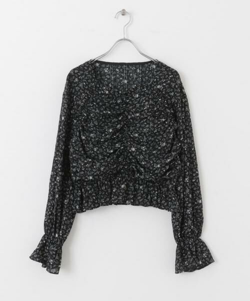 KBF / ケービーエフ シャツ・ブラウス | フラワープリントビスチェブラウス | 詳細24