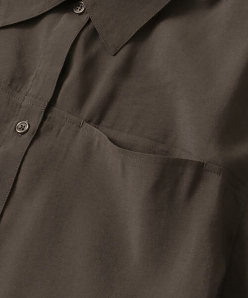 KBF / ケービーエフ シャツ・ブラウス | シアーロングシャツ | 詳細16