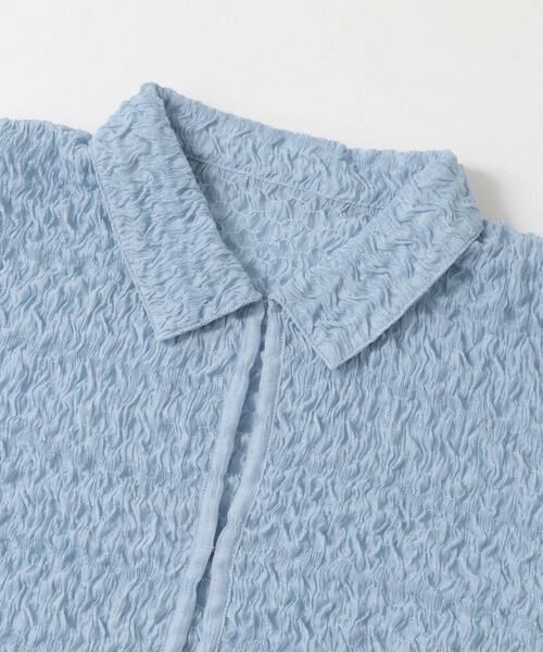 KBF / ケービーエフ シャツ・ブラウス | ポップコーンクロップドシャツ | 詳細8