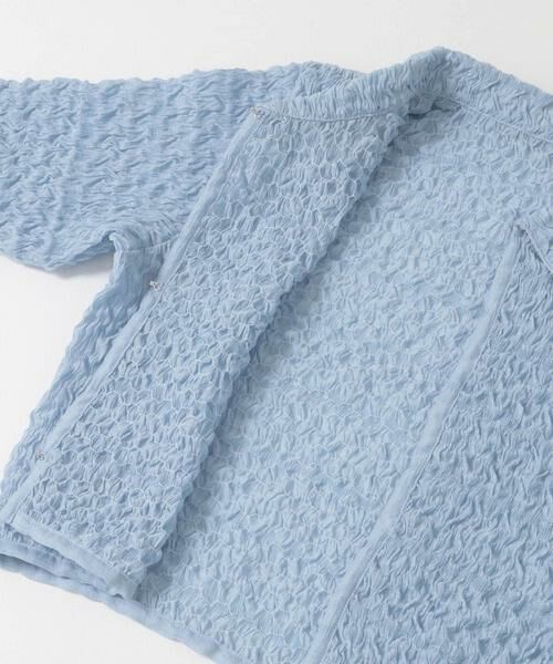 KBF / ケービーエフ シャツ・ブラウス | ポップコーンクロップドシャツ | 詳細9