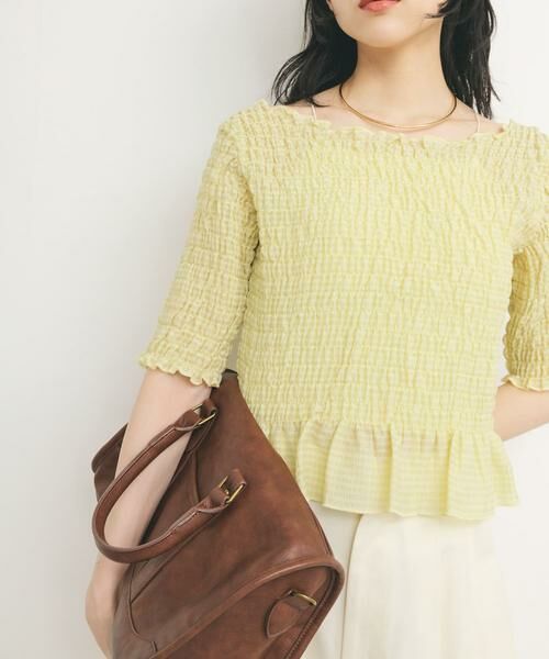 KBF / ケービーエフ シャツ・ブラウス | コンパクトシャーリングブラウス | 詳細2