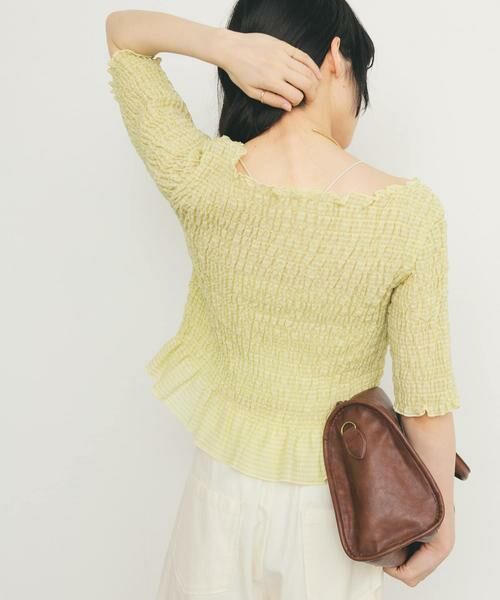 KBF / ケービーエフ シャツ・ブラウス | コンパクトシャーリングブラウス | 詳細4