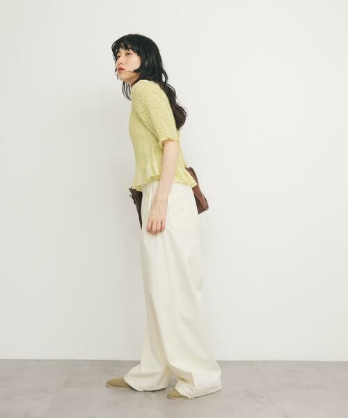 KBF / ケービーエフ シャツ・ブラウス | コンパクトシャーリングブラウス | 詳細6