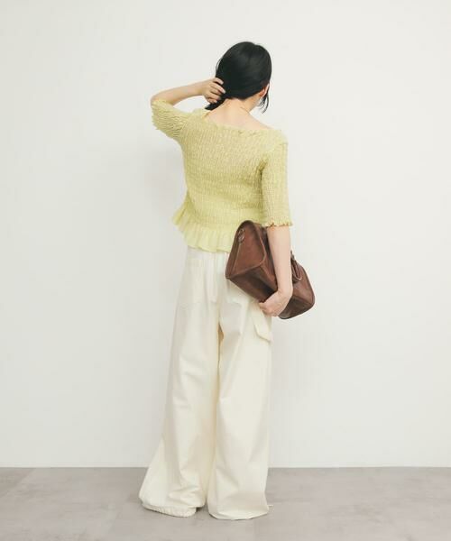 KBF / ケービーエフ シャツ・ブラウス | コンパクトシャーリングブラウス | 詳細7