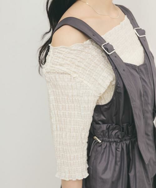 KBF / ケービーエフ シャツ・ブラウス | コンパクトシャーリングブラウス | 詳細15