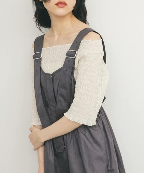 KBF / ケービーエフ シャツ・ブラウス | コンパクトシャーリングブラウス | 詳細18