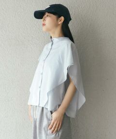 KBF / ケービーエフ シャツ・ブラウス | BOXストライプシャツ