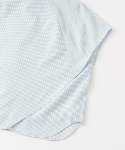 KBF / ケービーエフ シャツ・ブラウス | BOXストライプシャツ | 詳細8