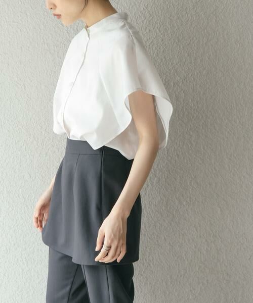 KBF / ケービーエフ シャツ・ブラウス | BOXストライプシャツ | 詳細10