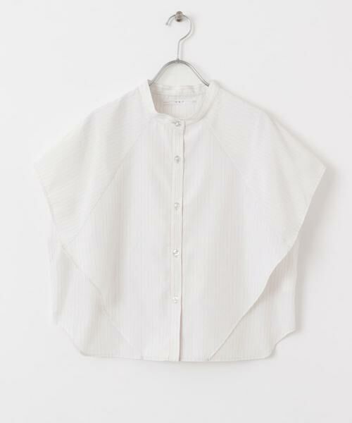 KBF / ケービーエフ シャツ・ブラウス | BOXストライプシャツ | 詳細16