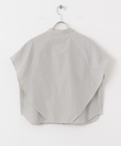 KBF / ケービーエフ シャツ・ブラウス | BOXストライプシャツ | 詳細27