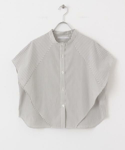 KBF / ケービーエフ シャツ・ブラウス | BOXストライプシャツ | 詳細24